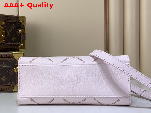 Louis Vuitton Onthego PM Monogram Empreinte Couture Leather Light Bliss Couture M28528 Replica