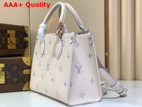 Louis Vuitton Onthego PM Monogram Empreinte Link Quartz Embossed Cowhide Leather M29976 Replica