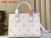 Louis Vuitton Onthego PM Monogram Empreinte Link Quartz Embossed Cowhide Leather M29976 Replica