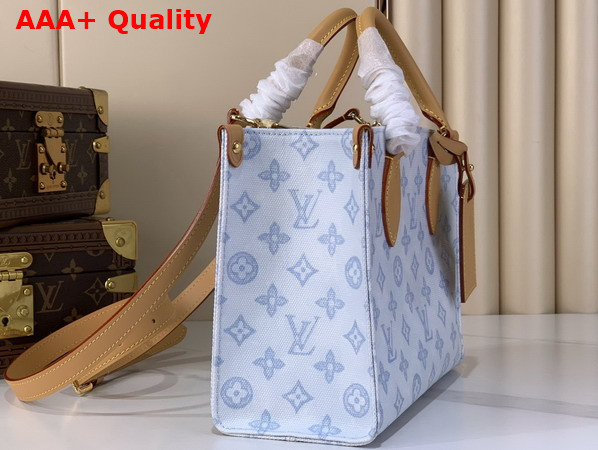 Louis Vuitton Onthego PM Monogram Origine Bleu Courrier M28289 Replica