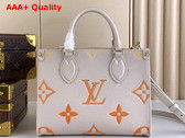 Louis Vuitton Onthego PM Neutral Gradient Monogram Empreinte Leather M46513 Replica