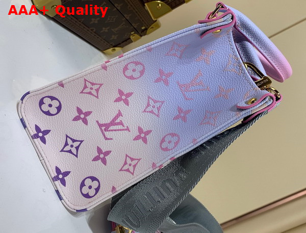 Louis Vuitton Onthego PM Tote Sunrise Pastel Monogram Coated Canvas M59856 Replica