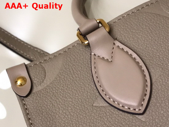 Louis Vuitton Onthego PM Tourterelle Monogram Empreinte Leather Replica