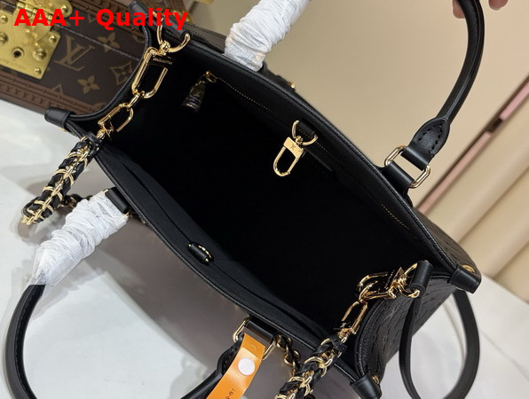 Louis Vuitton Onthego Soft PM in Black Monogram Empreinte Leather M3A345 Replica