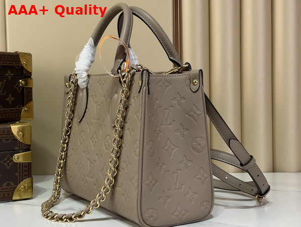 Louis Vuitton Onthego Soft PM in Tourterelle Monogram Empreinte Leather M3A834 Replica
