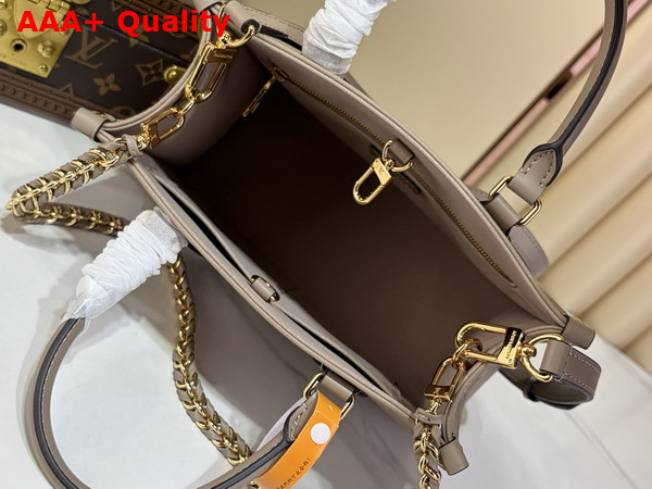 Louis Vuitton Onthego Soft PM in Tourterelle Monogram Empreinte Leather M3A834 Replica