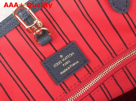 Louis Vuitton Onthego Tote Bag in Navy Blue Taurillon Monogram Leather Replica