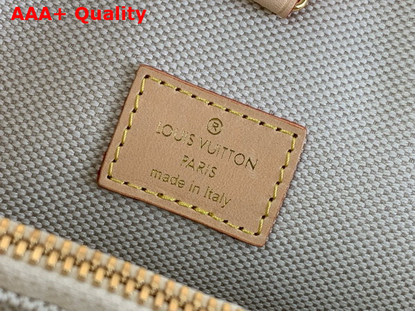 Louis Vuitton Onthego Voyage Tote in Monogram Coated Canvas Embellished with a Patchwork of Vintage Hotel Labels M47147 Replica