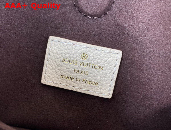 Louis Vuitton Opera BB Cream Monogram Coated Canvas and Cowhide Leather M46495 Replica