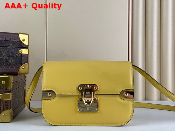 Louis Vuitton Orsay MM Handbag in Yellow Cowhide Leather M23646 Replica