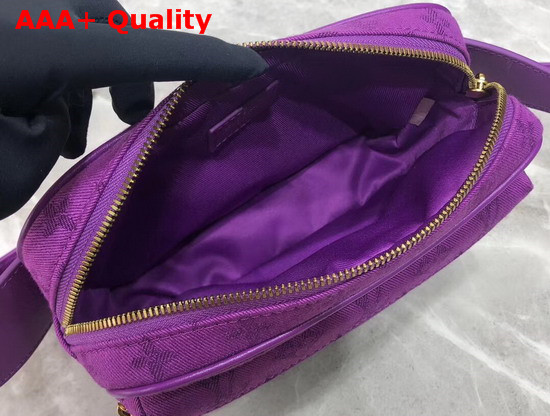 Louis Vuitton Outdoor Bumbag Purple Denim M44624 Replica