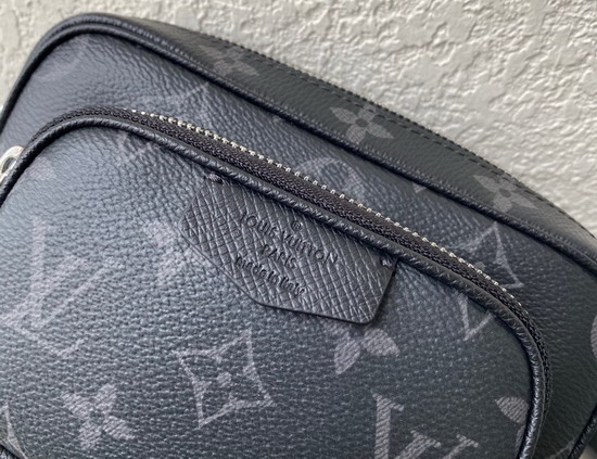 Louis Vuitton Outdoor Pouch in Monogram Eclipse Canvas Replica
