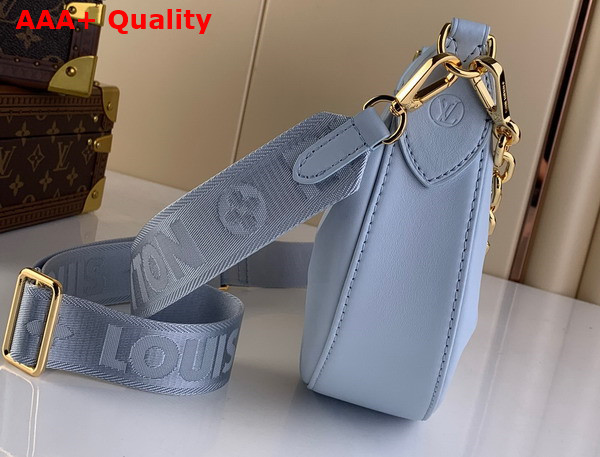 Louis Vuitton Over the Moon Bubblegram Leather Bleu Glacier M59825 Replica