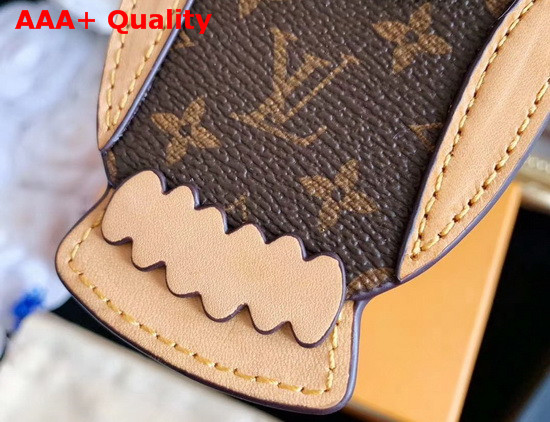 Louis Vuitton Owl Bag Charm and Key Holder Monogram Canvas and Calf Leather Replica