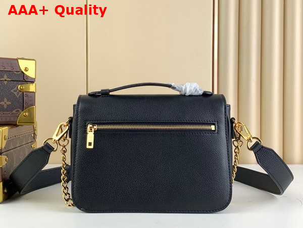 Louis Vuitton Oxford Handbag in Black Grained Calf Leather M22735 Replica