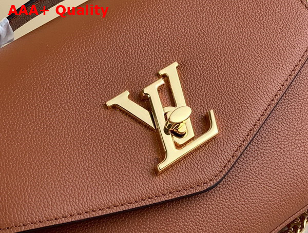 Louis Vuitton Oxford Handbag in Cognac Grained Calf Leather M22952 Replica