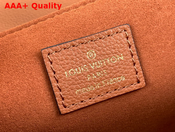 Louis Vuitton Oxford Handbag in Cognac Grained Calf Leather M22952 Replica
