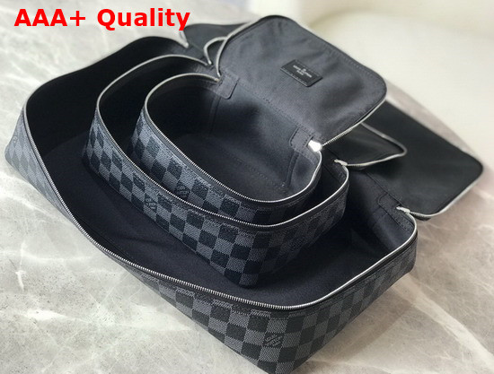 Louis Vuitton Packing Cube GM Damier Graphite Canvas N40185 Replica