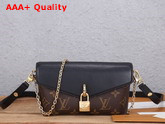 Louis Vuitton Padlock On Strap Monogram Canvas and Black Calf Leather M80559 Replica