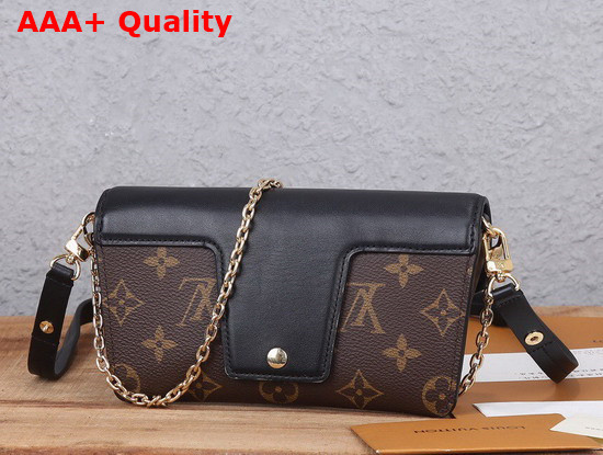 Louis Vuitton Padlock On Strap Monogram Canvas and Black Calf Leather M80559 Replica