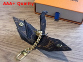 Louis Vuitton Paper Crane Bag Charm and Key Holder Monogram Replica