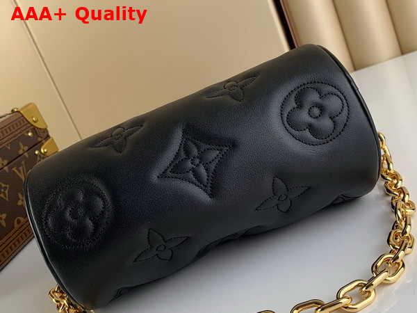 Louis Vuitton Papillon BB Bubblegram Leather Black M59800 Replica