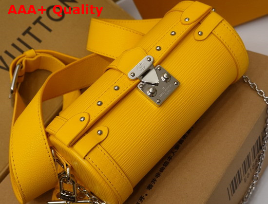 Louis Vuitton Papillon Trunk Yellow Epi Leather M58647 Replica