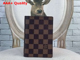 Louis Vuitton Passport Cover Damier Ebene Replica