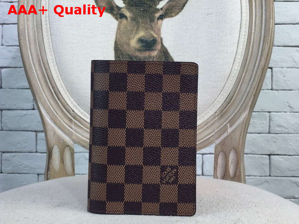 Louis Vuitton Passport Cover Damier Ebene Replica