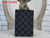 Louis Vuitton Passport Cover Damier Graphite Replica