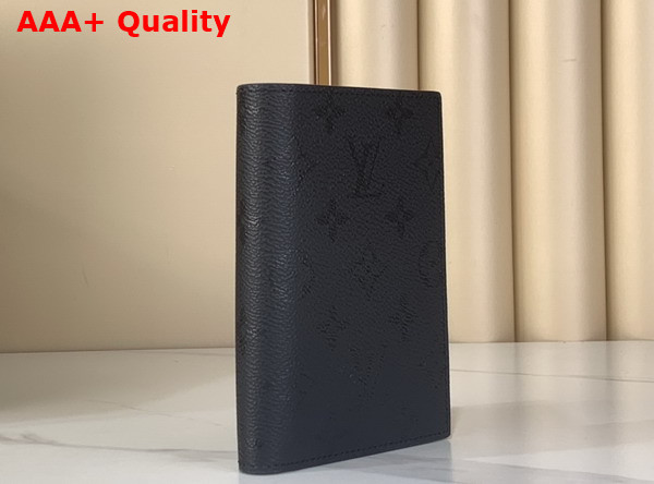 Louis Vuitton Passport Cover in Black Monogram Midnight Coated Canvas M26774 Replica