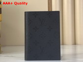 Louis Vuitton Passport Cover in Black Monogram Midnight Coated Canvas M26774 Replica