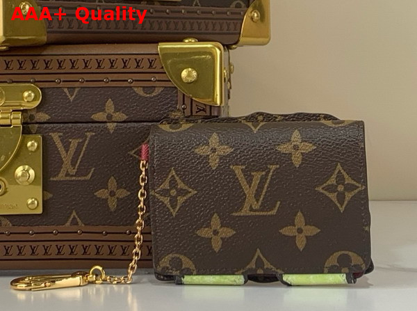 Louis Vuitton Pawket Purse in Multicolor Cowhide Leather and Coated Canvas M25732 Replica