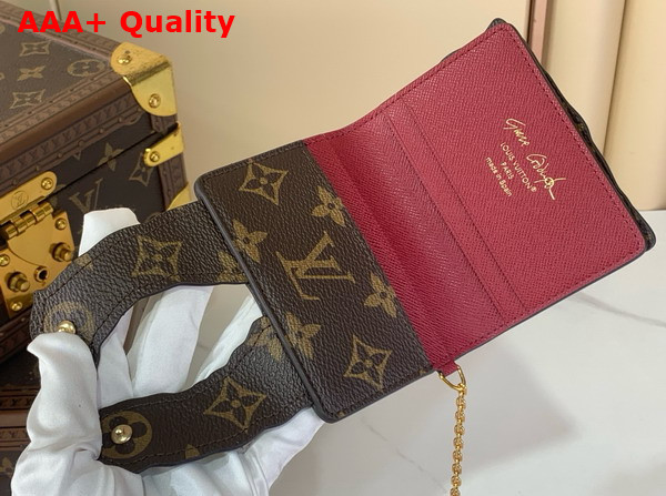 Louis Vuitton Pawket Purse in Multicolor Cowhide Leather and Coated Canvas M25732 Replica