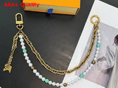 Louis Vuitton Pearls Chain Belt and Bag Charm Multicolor M02097 Replica