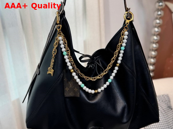 Louis Vuitton Pearls Chain Belt and Bag Charm Multicolor M02097 Replica