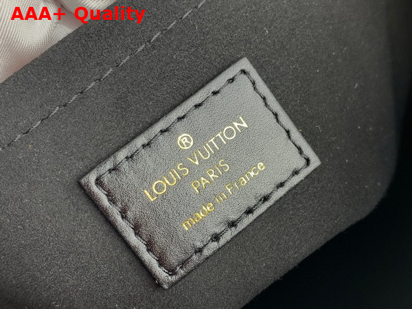 Louis Vuitton Petit Bucket Black Synthetic Knitted Raffia M59961 Replica