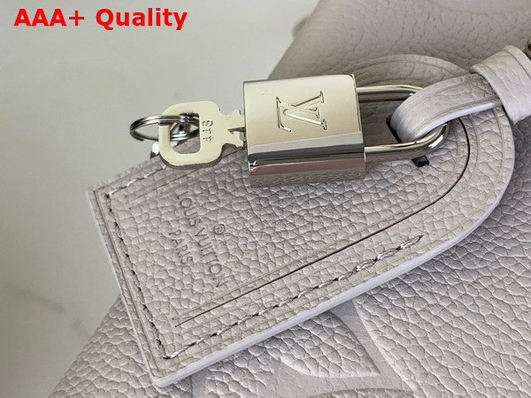 Louis Vuitton Petit Palais Brume Gray Monogram Empreinte Leather M13803 Replica