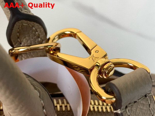 Louis Vuitton Petit Palais Dove and Cream Bicolor Monogram Empreinte Leather M58914 Replica