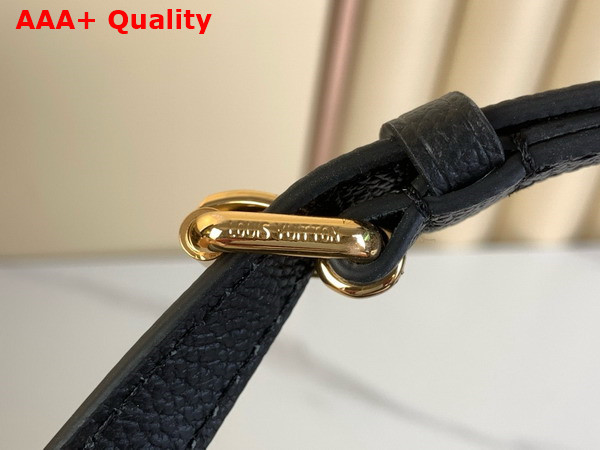 Louis Vuitton Petit Palais Handbag in Noir Monogram Empreinte Leather M58916 Replica