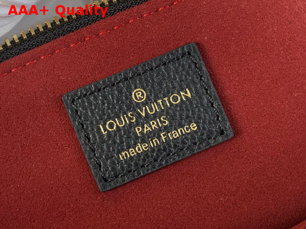 Louis Vuitton Petit Palais Handbag in Noir Monogram Empreinte Leather M58916 Replica