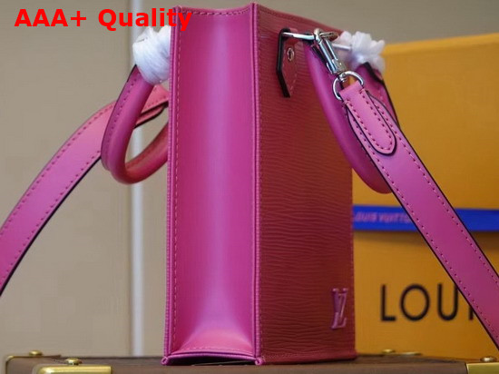 Louis Vuitton Petit Sac Plat Rose Pondichery Epi Leather M80168 Replica