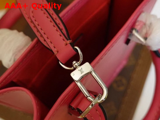 Louis Vuitton Petit Sac Plat Rose Pondichery Epi Leather M80168 Replica