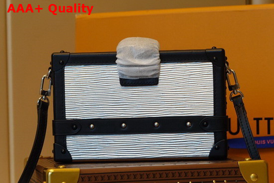Louis Vuitton Petite Malle Silver Epi Leather M55309 Replica