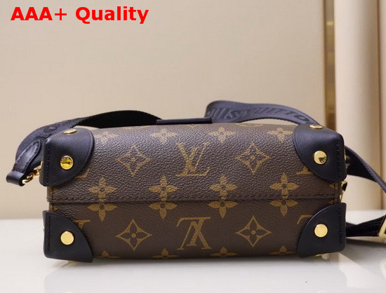 Louis Vuitton Petite Malle Souple Noir Monogram Canvas M45571 Replica