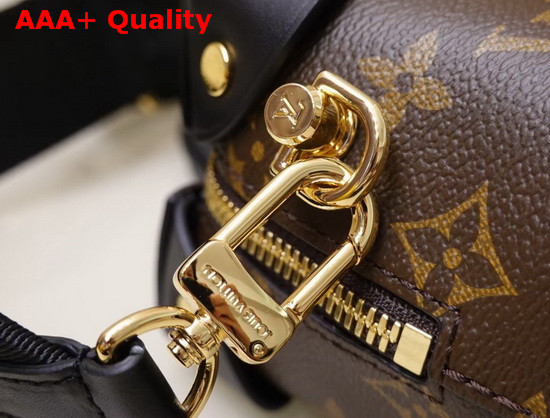 Louis Vuitton Petite Malle Souple Noir Monogram Canvas M45571 Replica