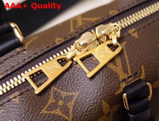 Louis Vuitton Petite Malle Souple Noir Monogram Canvas M45571 Replica
