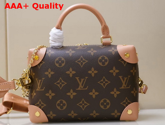 Louis Vuitton Petite Malle Souple Peche Monogram Canvas M45531 Replica