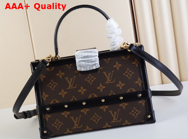 Louis Vuitton Petite Malle V Monogram Coated Canvas M46309 Replica