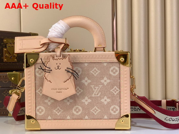 Louis Vuitton Petite Valise Meowgram Coated Canvas M14592 Replica
